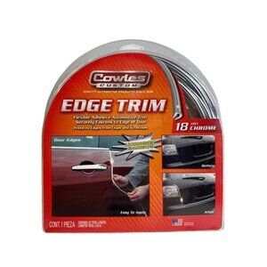 Cowles T5605 Chrome U Channel Edge Trim 18' Cars Trucks Boats RVs SUVs